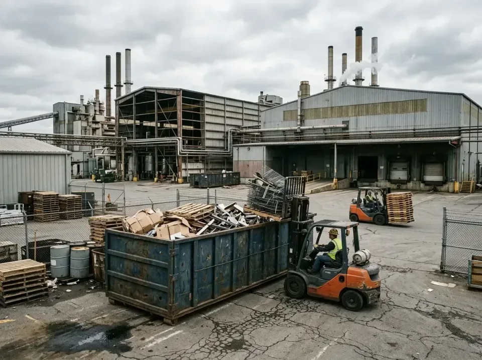 industrial-factory-scrap-conta-003 — frequently asked questions, Cheap Roll-off Dumpster Rentals in Farragut, TN